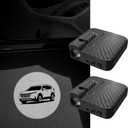 2 Pack LED Car Door Welcome Lights Projector Logo Light Ghost Shadow Lamp For Honda CRV Accessories