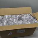 48pcs 8oz Juice bottle with caps,Plastic bottles with caps, Reusable Clear Bulk Beverage Containers for Juice, Milk and Other Beverages