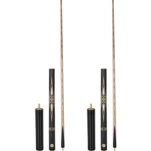 57-inch Handmade Snooker Cue Stick with Extension, Durable Ash Wood Construction, Professional 18 oz Pool Cue, Ideal for Snooker and Billiards