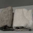 MIULEE Pack of 4 Couch Throw Pillow Covers 18x18 Inch Neutral Soft Decorative Chenille Pillow Covers Farmhouse Boho Cushion Covers for Mid Century Modern Spring Home Decor Sofa Bedroom Living Room