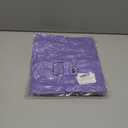 Remidoo Women's Contrast Collar Sweatshirt Casual Oversized Long Sleeve Pullover (Purple, S)