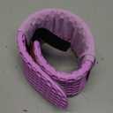 Neck Brace for Neck Pain and Support, Soft Silicone Cervical Collar for Sleeping, Adjustable Breathable Honeycomb Neck Protector Wrap, Keep Vertebrae Stable, Cervical Spine Pressure Relief (Purple)