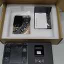 Employee Time Clock, Fingerprint Badge Attendance Machine, 0 Monthly Fee Office Punch Clock for Small Business, 5 Badges Included