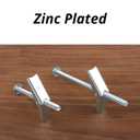 2 x HASWARE Toggle Bolt Zinc Plated Steel and Wing Nut for Hanging Heavy Items on Drywall 3/16 Multi (12 Pack)