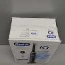 Oral-B iO Deep Clean + Protect Rechargeable Electric Toothbrush, Black, iO Series 7, 2 Replacement Brush Heads, Charging Travel Case