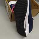 Autper Plantar Fasciitis Shoes Women Walking Arch Support Tennis Casual Athletic Nurse Orthotic Sneakers for Foot Pain Relief (6, Rose navy)