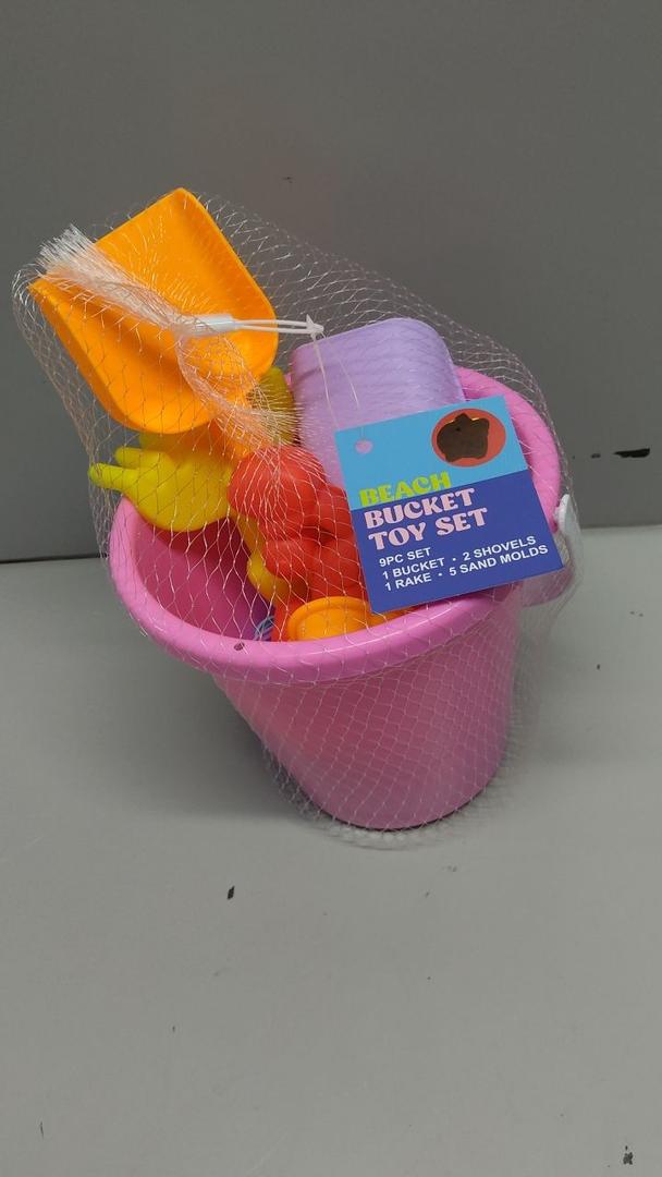 Sand Toy Bucket Pink