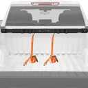 Adjustable Motorcycle Tie-Down Rack forFull Size Pickups,Adjustable Width from 54" to 86.7"Suitable for 2 Motorcycles