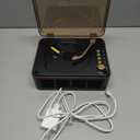 CD Player with Speakers Bluetooth Nostalgic Retro Portable CD Players for Home Wood Music Player FM Radio for HomeWired and Remote Control-Walnut Brown