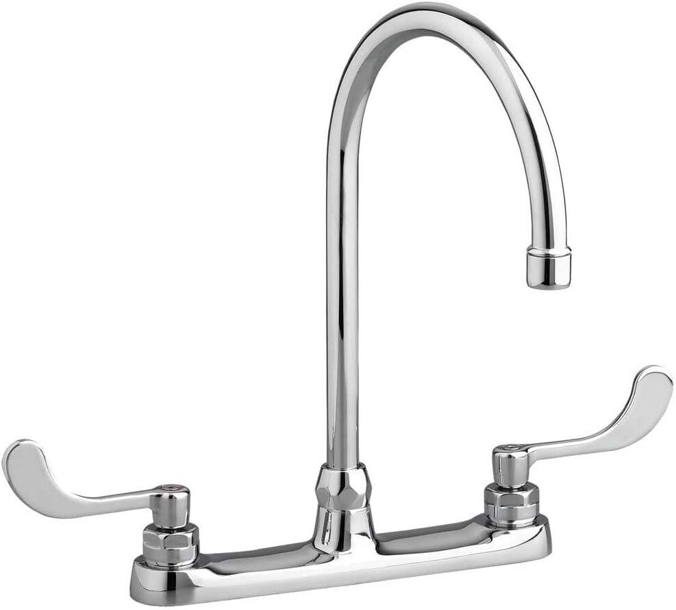 American Standard 6409170.002 Monterrey Top Mount Gooseneck Kitchen Faucet, 8-Inch