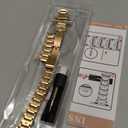 MioHHR Thin Metal Bands Compatible with Apple Watch Band Ultra3/2/1 Series 11 10 9 8 7 6 5 4 3 2 1 SE3/2/1,Slim Narrow Stainless Steel Strap for Women iWatch 49mm 46mm 45mm 44mm 42mm 41mm 40mm 38mm (Gold)