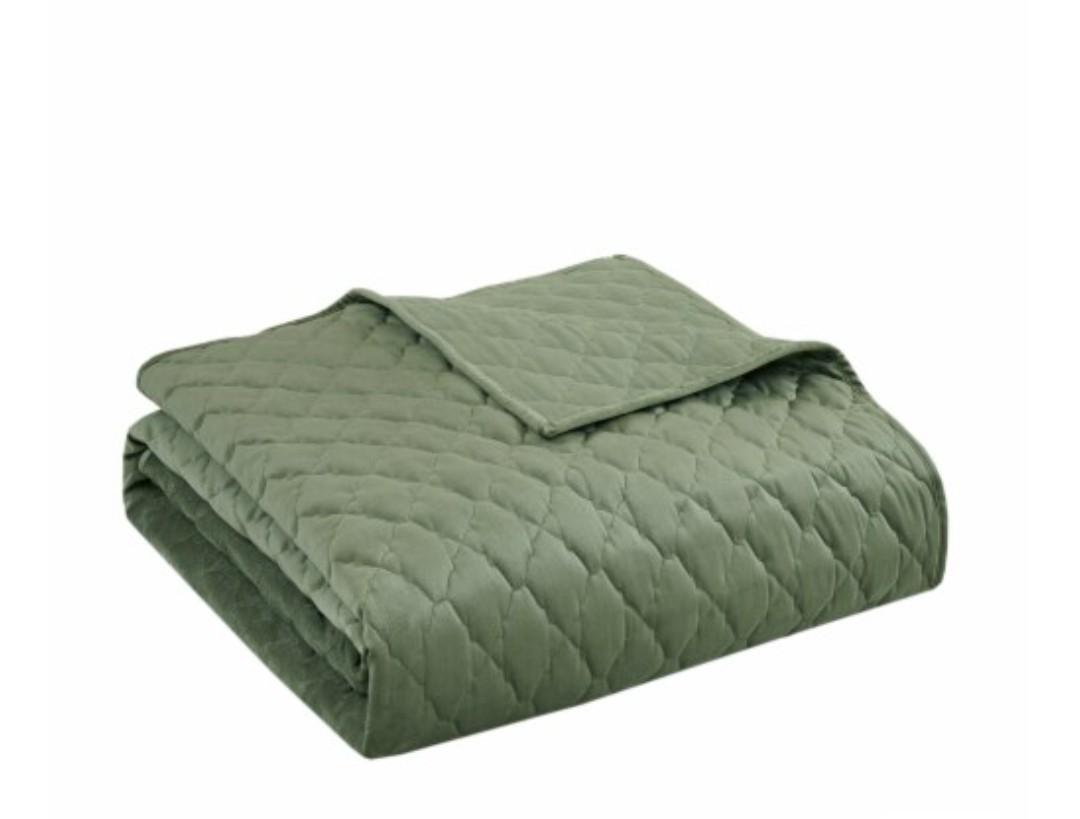 Modavari Blanket Green Size King ( 106"x94")