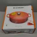 Le Creuset Enameled Cast Iron Signature Round Wide Dutch Oven, 6.75 qt., Cerise
