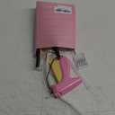 Stitch Gun for Clothes - Handheld Stitch Gun Quick Clothing Fixer - Mini Sewing Kit Micro Tagging Gun - Includes 6 Needle, 1000 Black Fasteners & 1000 White Fasteners (Pink-Yellow)