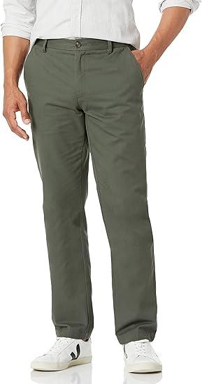 Amazon Essentials Mens Straight-Fit Wrinkle-Resistant Flat-Front Chino Pant (42W x 34L)