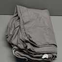 WYFKYMXX Waterproof Duvet Protector Cover Queen Gray Cotton Breathable Waterproof Protective Cover Reusable Comforter Protector with Zipper Closer Corner Ties for Kids,Elder,Dog, Cat. (Grey,Queen)