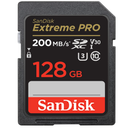 SANDISK 128GB Extreme PRO SDXC UHSI Memory Card  C10, U3, V30, 4K UHD, SD Card  SDSDXXD128GGN4IN