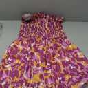GRACE KARIN Summer Dresses for Women Beach Cover Ups 2025 Tube Strapless Floral Boho Print Sundress (Small)