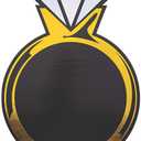 Fun Express Diamond Ring Cardboard Decoration - Sparkling Party Decor for Engagement Parties Bridal Showers Weddings Anniversaries and Special Celebrations - Glamorous Event Accent - 1 Piece