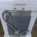 BLACK+DECKER 4.1 Cu. Ft. Top Loading Washing Machine with Agitator, Full Size Washing Machine with Glass Lid and Stainless Steel Tub, Machine with LED Display, 10 Wash Cycles, 120V, BTLW41MW, White