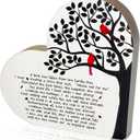 A Limb Has Fallen from The Family Tree Red Cardinal Wood Plaque Sympathy Gift for Loss of Loved One Memorial Heart Sign