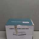 Cordless Electric Lunch Box for Adults, 18000mAh Rechargeable Portable Self-Heating Lunch Box Food Warmer, 1.5L(6 Cups) Container for Outdoor, Work, Office, Camping, TravelBlueBlack (Large)