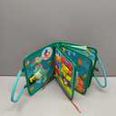 Montessori Busy Board for Toddlers 2-4 Years Old | Sensory Learning Toys for 2 Year Old Boys | Airplane Car Travel Busy Book, Educational Activities Toy for Birthday