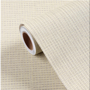 FunStick 24"x200" Grey Grasscloth Peel and Stick Wallpaper for Bathroom Waterproof Linen Fabric Wall Paper Textured Self Adhesive Geometric Wallpaper Removable Contact Paper for Cabinets Walls Drawers