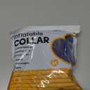 BENCMATE Inflatable Dog Cone Collar Alternative, Soft Dog Cone for Small Medium Large Dogs and Cats, Neck Recovery ECollar Donut Collar After Surgery (Medium, Navy Blue)