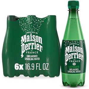 Maison Perrier Ultimate Sparkling Water, 16.9 Fl Oz Plastic Water Bottles, 6 Count 101.406 fl oz,  BB 04.04.26