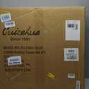 Round Nesting Coffee Table Set of 2, Modern Marble Pattern Wooden Nesting Tables, Stacking Minimalist End Table for Living Room Bedroom Small Space, White and Black