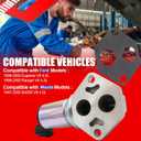 SMMS Idle Air Control Valve for Ford Explorer Ranger 1998-2000 for Mazda B4000 1997-2000 Replace OE: YU3Z9F715BA 96TF9F715AB