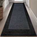 Machine Washable Kitchen Rug 32" x 72", Non Slip Indoor Door Rug, Absorbent Entrance Runner Rug for Bedroom, Hallway, Bathroom, Floor (Roll Packing)