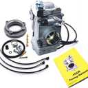 Carbman HSR42 Easy Kit Carburetor 42mm, Replacement for Evo Twin Cam 42-18 for Mikuni Carburetor HSR42 Carb
