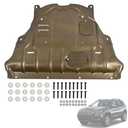 Magimaker Aluminum-Magnesium Alloy Front Engine Splash Shield Guard Fit for Jeep Cherokee 2014 2015 2016 2017 2018 Lightweight Heavy-Duty Skid Plate | Mud Flap Case Cover