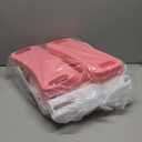 Potty Training Seat, Toddler Toilet Seat With Steps, 2 In 1 Toddler Potty Training Toilet With Splash Guard, Anti-Slip Step Stool Soft Mat, Adjust High Potty Seats For Toddlers Kids Boys Girls (Pink)