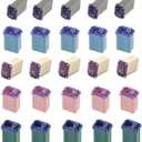TAITONG 25 Pack Multi Color Micro Cartridge Fuses, 15-40 Amp, MCASE Type for Cars, SUVs and Trucks