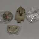 Vacant Occupied Bathroom Lock,Indicator Door Lock Indicating DeadBolt for Bathroom WC Public Restroom Toilet Privacy Bolt Door Lock, Bronze