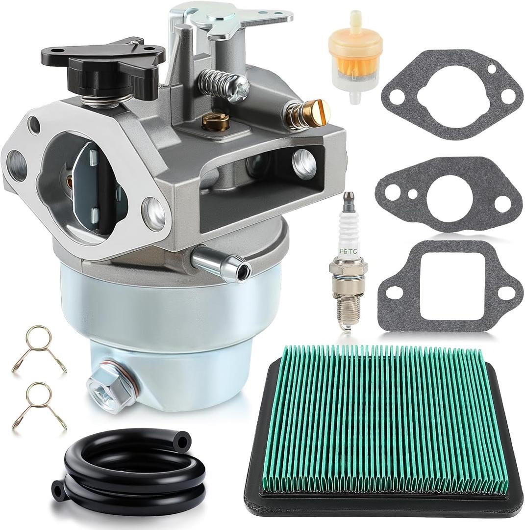 AUTOKAY GCV160 Carburetor for Honda GCV 160 GCV160A GCV160LA GCV160LA0 GCV160LE GC135 GC160 HRB216 HRS216 HRT216 HRZ216 Engine Pressure Washer Manual Choke Lawn Mower Re#16100-ZM0-803 16100-Z0L-023