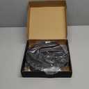 10" Oak Wood Lazy Susan Turntable Organizer, Lazy Susan for Cabinet Dining Table Pantry Kitchen Countertop Spice Bathroom Vanity Tray for Counter Dresser Sink Soap Holder Coffee Table Bar Decor Black