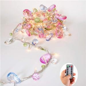 Battery Operated Fairy String Lights, Acrylic Gems Jewels String Lights with Remote 8 Modes Timer Function,30 Warm White LED Battery Powered Fairy Lights for Bedroom Party Decor
Amazon's Choice
