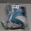 SUNFURA Full Body Dog Coat - Warm Fleece Jacket for Large Dogs, Turtleneck Winter Coats with Harness, Reflective Dog Snowsuit Windproof Puffer Jackets with Legs for Weimaraner, Turquoise XL