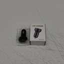 KEWIG Car Charger, 36W Fast Car Charger Adapter, Dual USB Car Fast Charge with Colorful Voltmeter & ON/Off Switch
