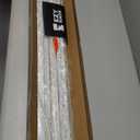 The Atlas 4 x 8 ft Adjustable Height Overhead Garage Storage Rack 900 lbs Heavy Duty Capacity White