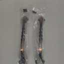 OVOV 2 Pack Barn Door Pull Handle Hardware for Wooden Garden Gate Shed Cabinet Door (Copper)