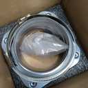 Magnetic Dryer Vent Coupling Easy to Clean Quick Connector Airtight Seal Dryer Vent Connector Kit Including a 2.6ft 4" Duct and two Clamps, DV180