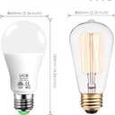 UCB Alexa Light Bulb 130W Equivalent, Smart Light Bulbs Warm White to Daylight Tunable, A19 E26 Bluetooth LED Bulbs Work with Alexa Only for Bedroom Kitchen Living Office No WiFi Required 4 Pack