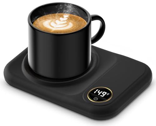 Coffee Mug Warmer, 3-Temp Settings USB Coffee Mug Warmer, 113℉/131℉/149℉ Plug in USB Candle Warmer, Christmas Electric Beverage for Coffee, Cocoa, Tea, Candle, Valentine's Day Gift for Lover
