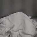 MR&HM Queen Comforter Set 7 Pieces, Fluffy Tufted Boho Beddding Set White