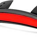 QUASCO Motorcycle Chopped Rear Fender Edge LED Diffused Brake Tail Light Turn Signals Taillight Compatible with Harley Sportster Iron 883 XL1200C XL1200L XL1200N XL1200R XL1200V XL1200X